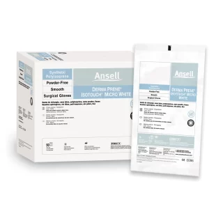 ANSELL GAMMEX NON-LATEX PI MICRO WHITE SURGICAL GLOVES