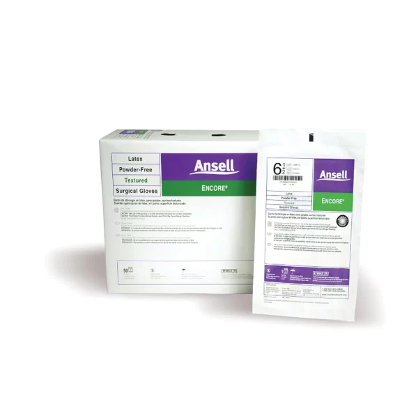 ANSELL ENCORE POWDER-FREE STERILE SURGICAL GLOVES