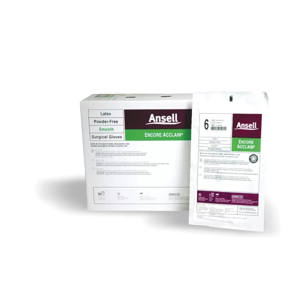 ANSELL ENCORE ACCLAIM POWDER-FREE LATEX SURGICAL GLOVES