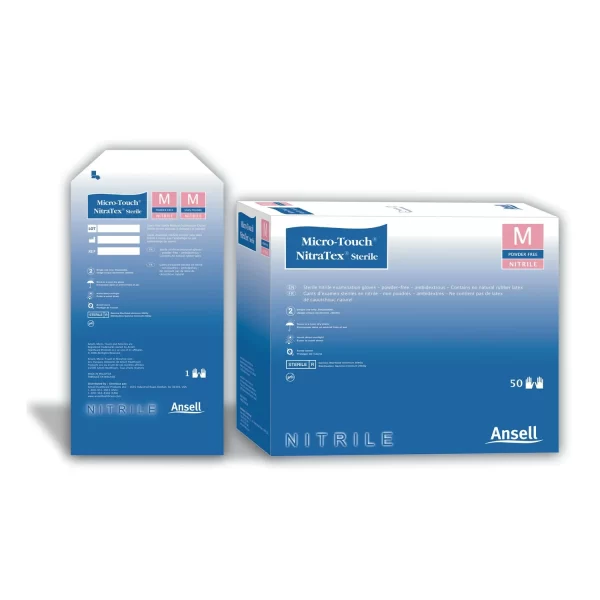 ANSELL MICRO-TOUCH NITRATEX STERILE EXAM GLOVES