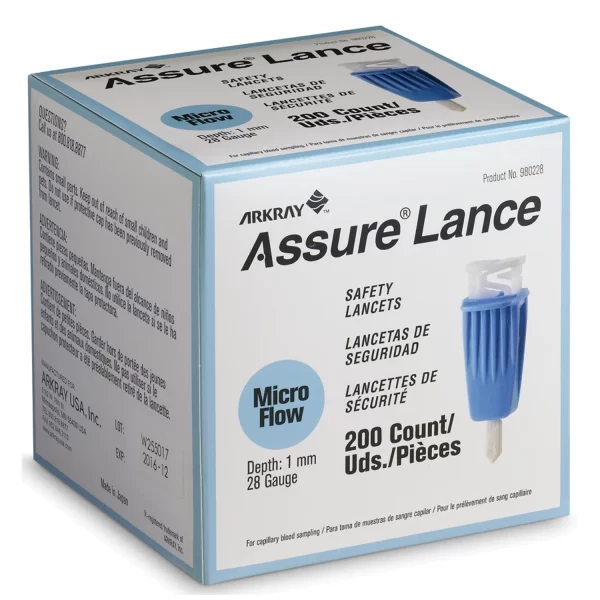 ARKRAY ASSURE LANCE SAFETY LANCETS