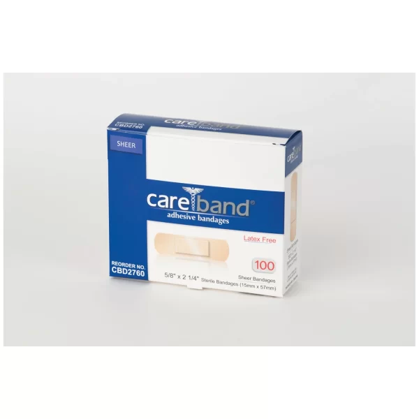 ASO CAREBAND SHEER ADHESIVE STRIP BANDAGES