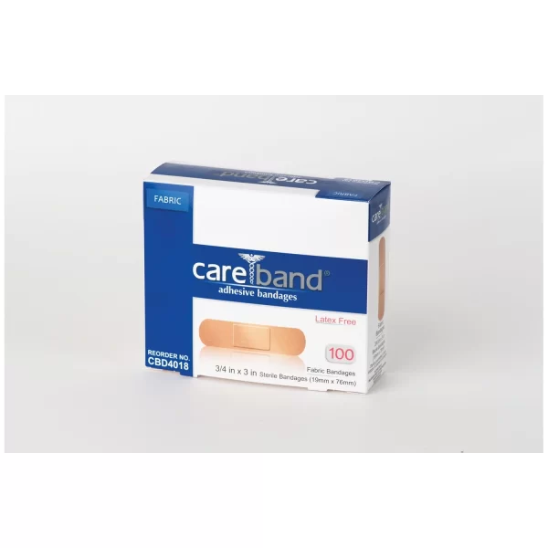 ASO CAREBAND FABRIC ADHESIVE STRIP BANDAGES
