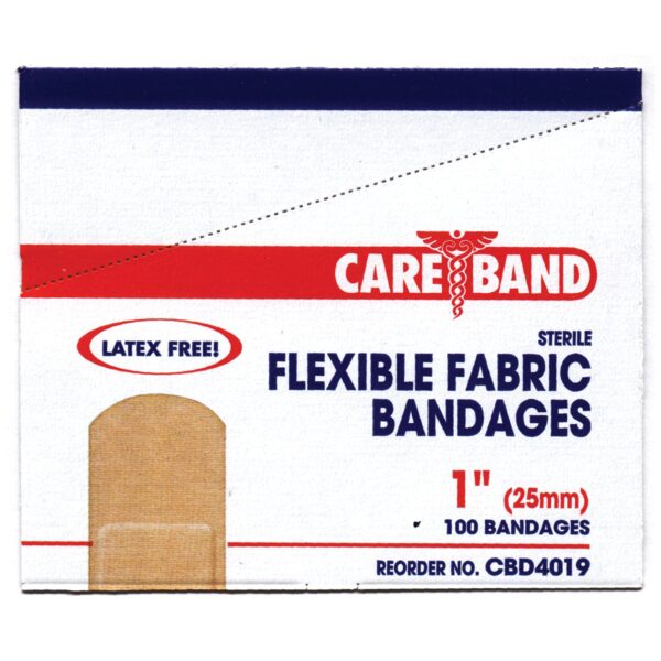 ASO CAREBAND FABRIC ADHESIVE STRIP BANDAGES