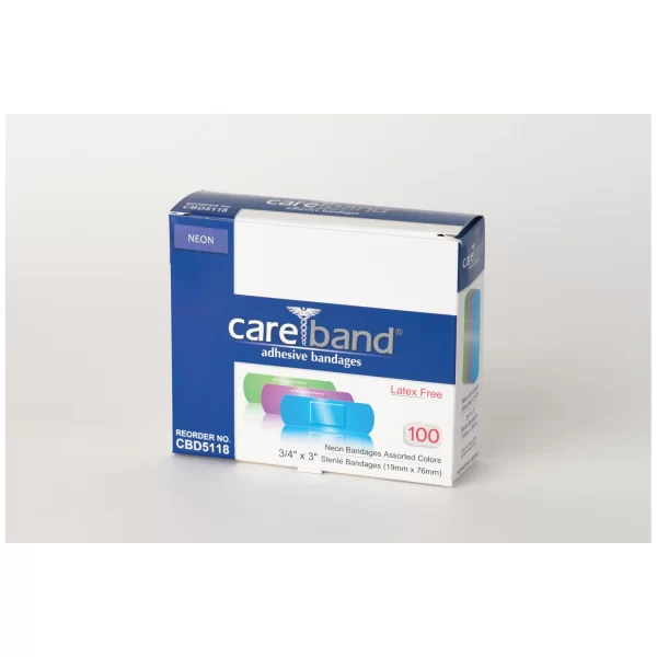 ASO CAREBAND PLASTIC ADHESIVE STRIP BANDAGES