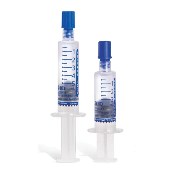 BD POSIFLUSH HEPARIN LOCK FLUSH SYRINGES
