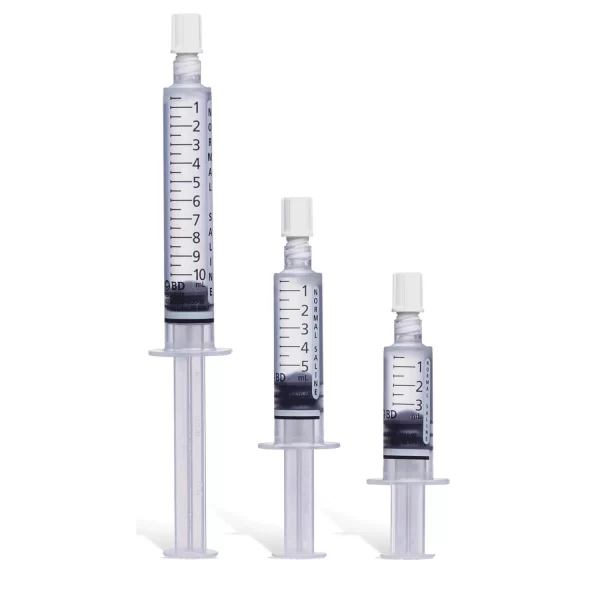 BD POSIFLUSH NORMAL SALINE SYRINGES
