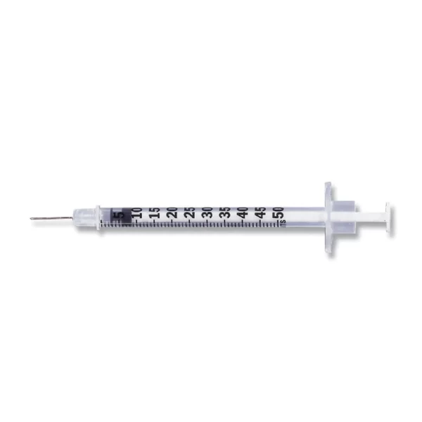 BD LO-DOSE INSULIN SYRINGE WITH NEEDLES