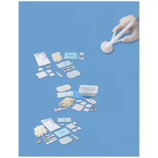 BUSSE CENTRAL LINE KIT WITH CHLORAPREP  ONE-STEP APPLICATOR & TEGADERM   DRESSING