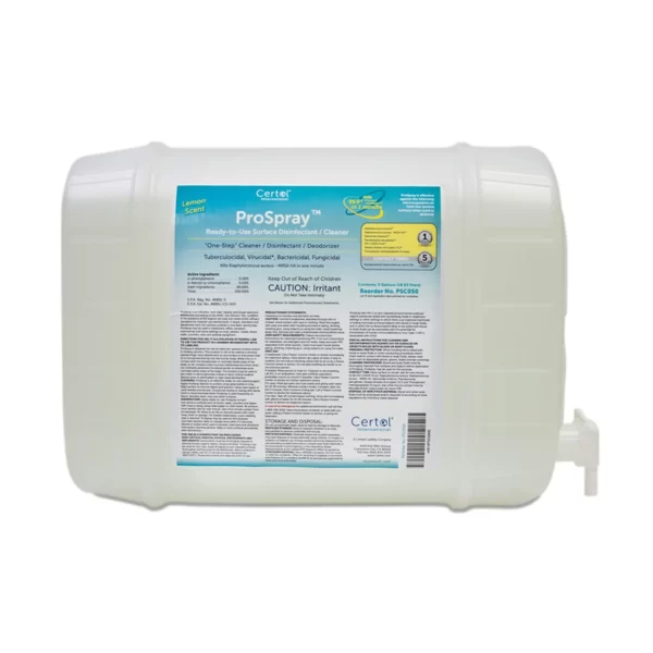 CERTOL PROSPRAY SURFACE CLEANER/DISINFECTANT