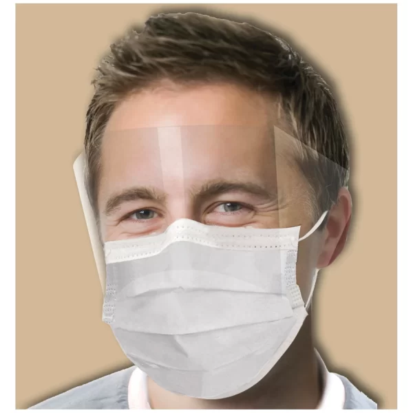 CROSSTEX ULTRA NO-FOG EARLOOP MASK WITH SPLASH VISOR