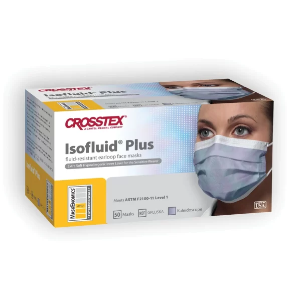 CROSSTEX ISOFLUID PLUS EARLOOP MASK