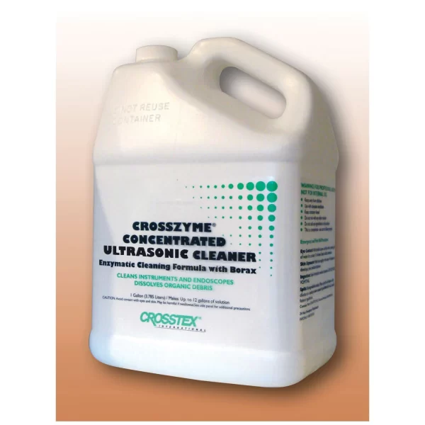 CROSSTEX CROSSZYME  ENZYMATIC PRESOAK & ULTRASONIC CLEANER/DETERGENT