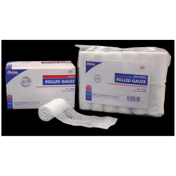 DUKAL ROLLED GAUZE