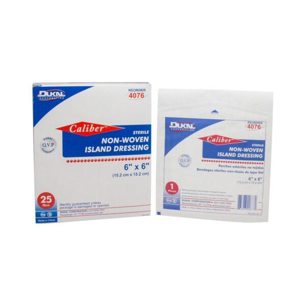 DUKAL CALIBER NON-WOVEN ISLAND DRESSING
