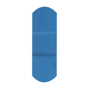 DUKAL AMERICAN WHITE CROSS BLUE METAL DETECTABLE ADHESIVE STRIPS