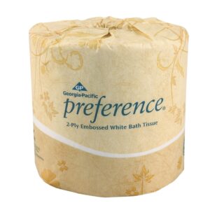 GEORGIA-PACIFIC PREFERENCE EMBOSSED BATHROOM TISSUE