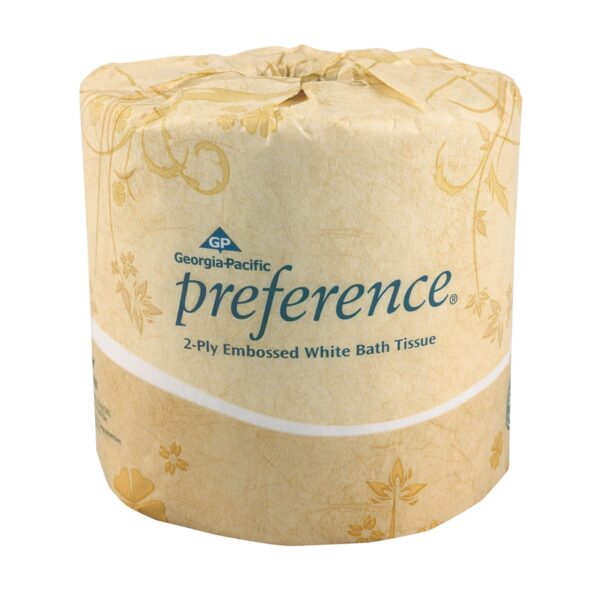 GEORGIA-PACIFIC PREFERENCE EMBOSSED BATHROOM TISSUE