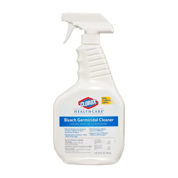 CLOROX HEALTHCARE BLEACH GERMICIDAL CLEANERS
