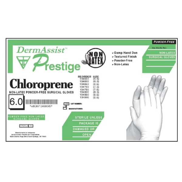 INNOVATIVE PRESTIGE  CHLOROPRENE POWDER-FREE SURGICAL GLOVES