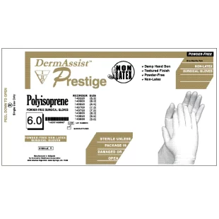 INNOVATIVE PRESTIGE  DHD POWDER-FREE LATEX SURGICAL GLOVES