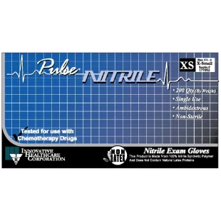 INNOVATIVE PULSE  NITRILE EXAM GLOVES