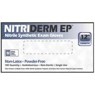 INNOVATIVE NITRIDERM  EP NITRILE SYNTHETIC POWDER-FREE EXAM GLOVES