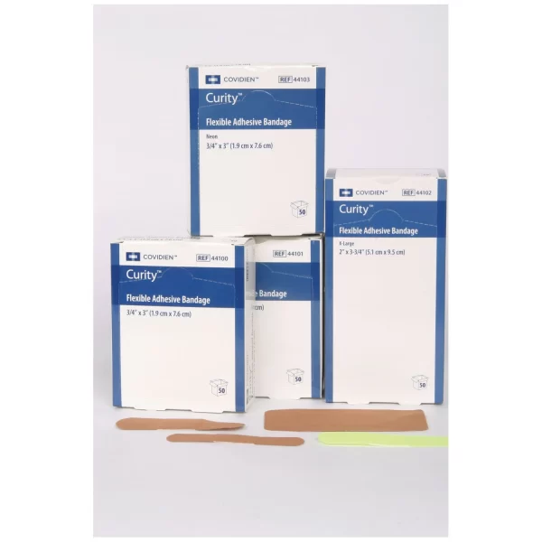 CARDINAL HEALTH CURITY FLEXIBLE FABRIC BANDAGES