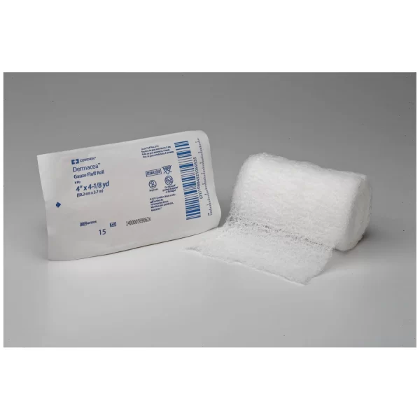 CARDINAL HEALTH DERMACEA GAUZE FLUFF ROLLS