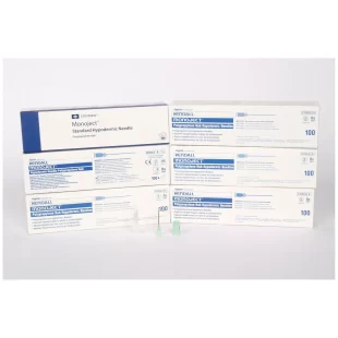 CARDINAL HEALTH MONOJECT HYPODERMIC NEEDLES WITH POLYPRO HUB