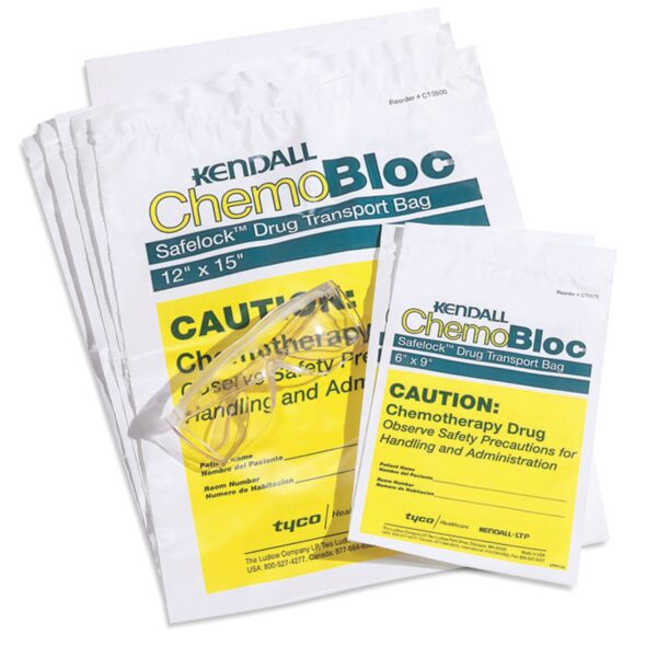 CARDINAL HEALTH CHEMOPLUS   CHEMO DRUG TRANSPORT BAGS