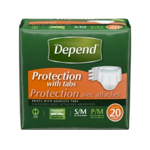 KIMBERLY-CLARK DEPEND   OVERNITE BRIEFS