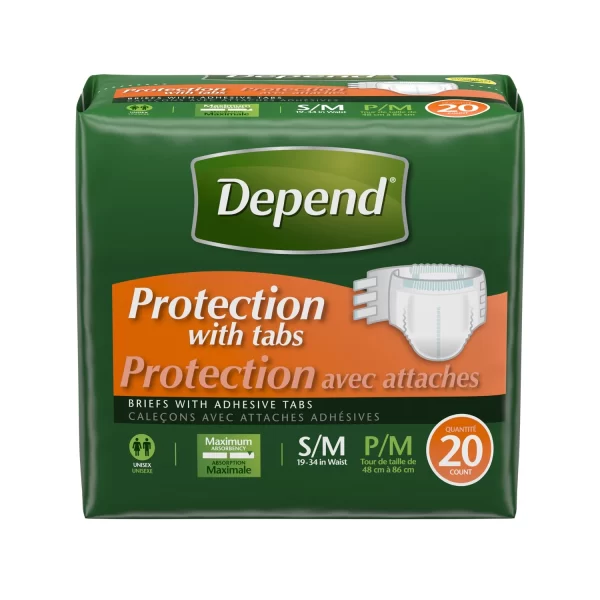 KIMBERLY-CLARK DEPEND   OVERNITE BRIEFS