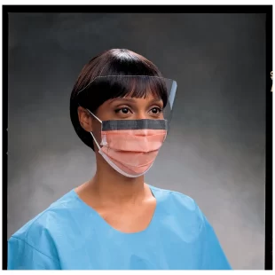 HALYARD FLUIDSHIELD FACE MASKS