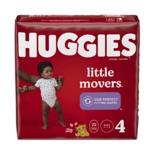 KIMBERLY-CLARK HUGGIES LITTLE MOVERS DIAPERS