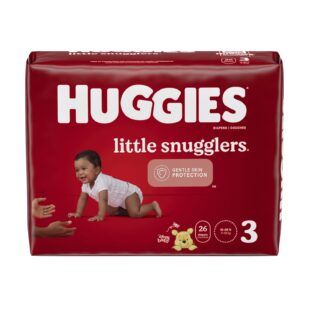 KIMBERLY-CLARK HUGGIES LITTLE SNUGGLERS DIAPERS