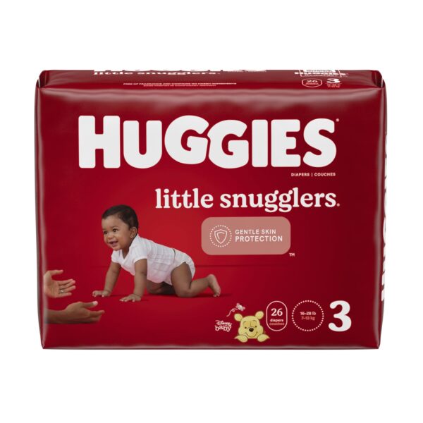 KIMBERLY-CLARK HUGGIES LITTLE SNUGGLERS DIAPERS