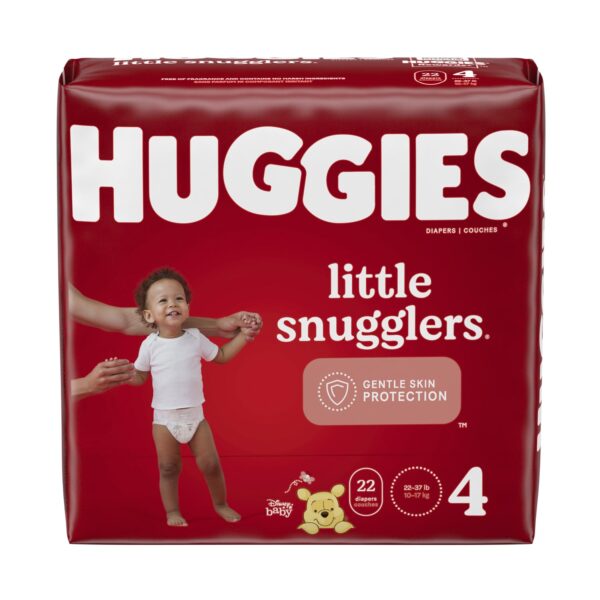KIMBERLY-CLARK HUGGIES LITTLE SNUGGLERS DIAPERS