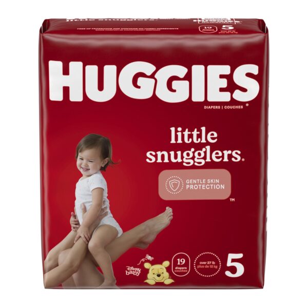 KIMBERLY-CLARK HUGGIES LITTLE SNUGGLERS DIAPERS