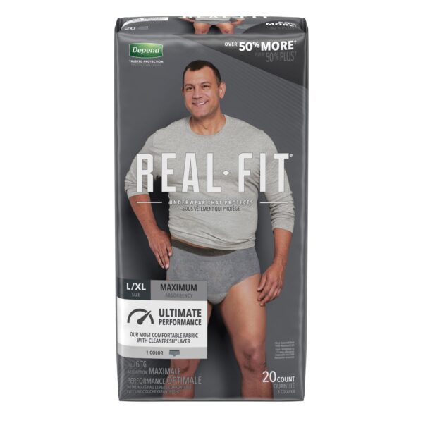 KIMBERLY-CLARK DEPEND  PREMIUM UNDERWEAR