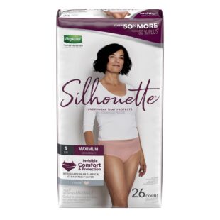 KIMBERLY-CLARK DEPEND   SILHOUETTE MAXIMUM BRIEFS