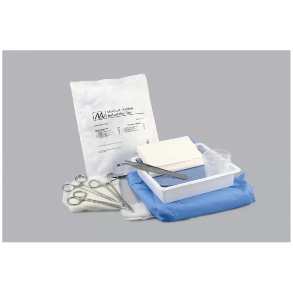 MEDICAL ACTION LACERATION TRAY