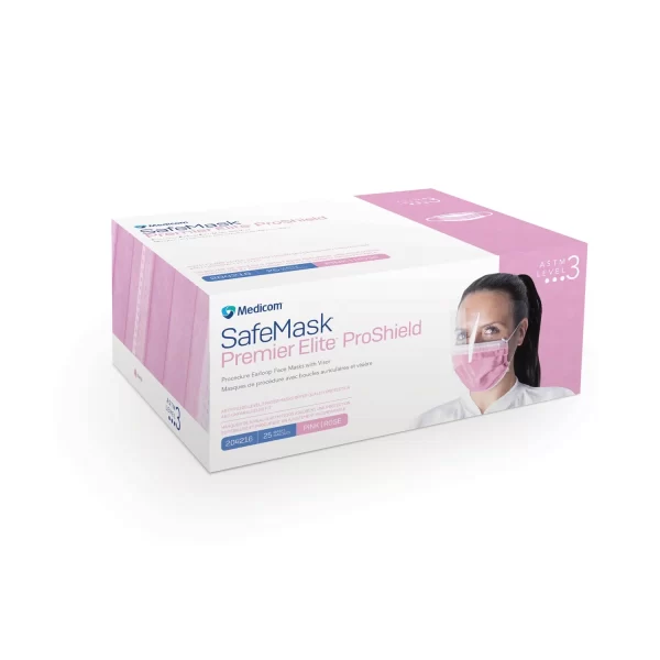 MEDICOM SAFE+MASKÂ® PREMIER ELITE EARLOOP MASK