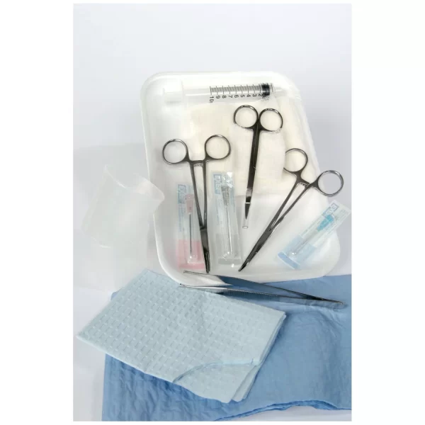 MEDICAL ACTION GENT-L-KARE LACERATION TRAYS