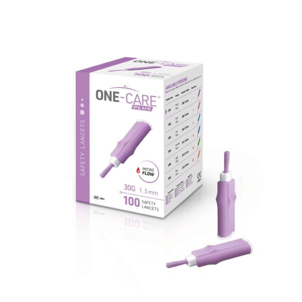 MEDIVENA ONE-CARE PLUS SAFETY LANCETS