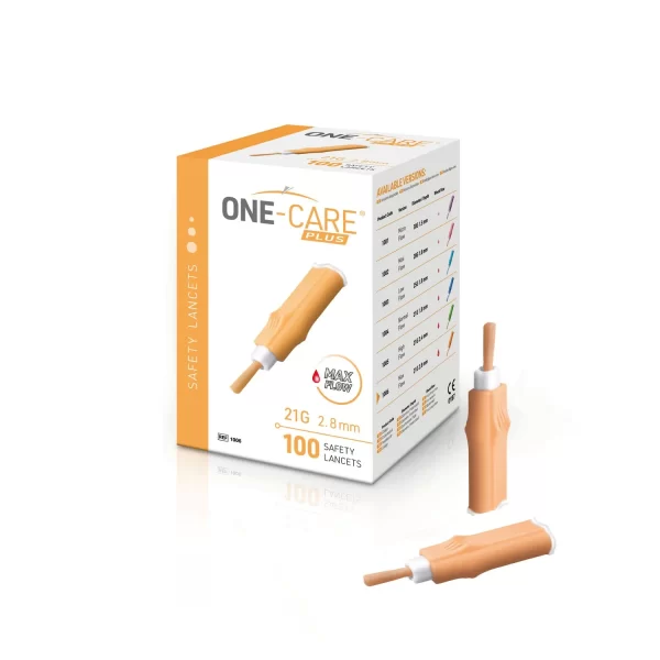 MEDIVENA ONE-CARE PLUS SAFETY LANCETS