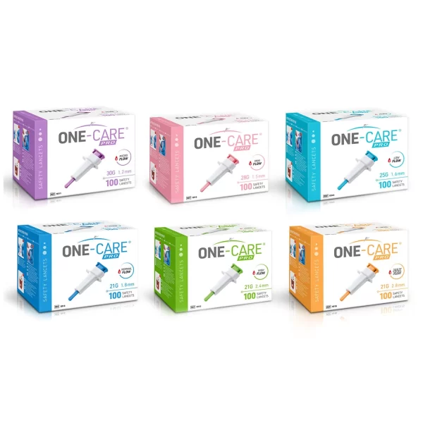 MEDIVENA ONE-CARE  PRO SAFETY LANCETS