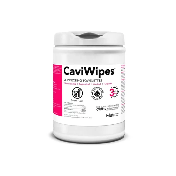 METREX CAVIWIPES   DISINFECTING TOWELETTES