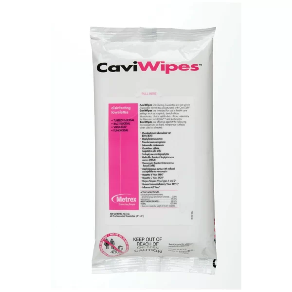 METREX CAVIWIPES   DISINFECTING TOWELETTES