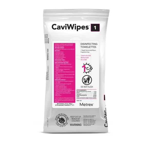 METREX CAVIWIPES1   SURFACE DISINFECTANT